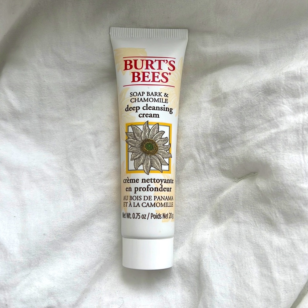 Burts Bees deep cleansing cream